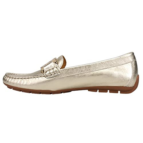 Vaneli Aiker Platino Metallic Glove Leather