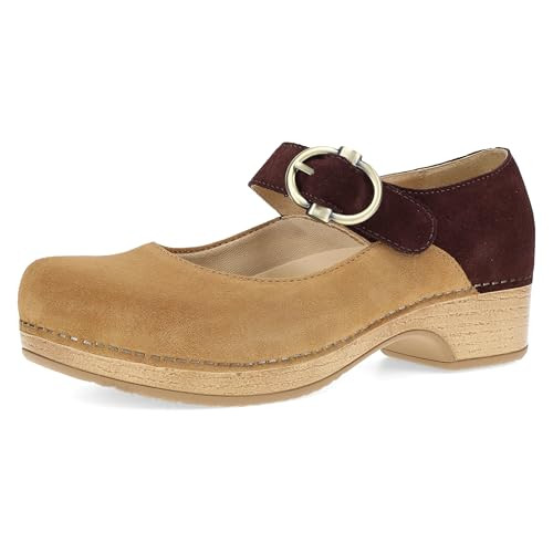 Dansko Bonny MaryJane Tan/Mulberry  9444-4151