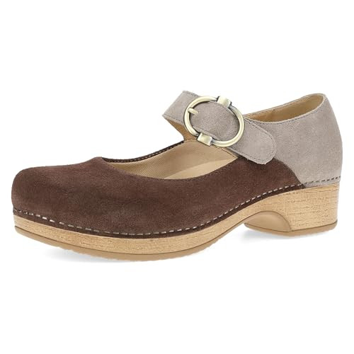 Dansko Bonny MaryJane Chocolate/Taupe 9444-4514