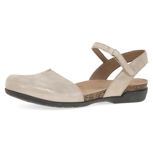 Dansko Rowan Beige Sparkle Suede 6025-175300