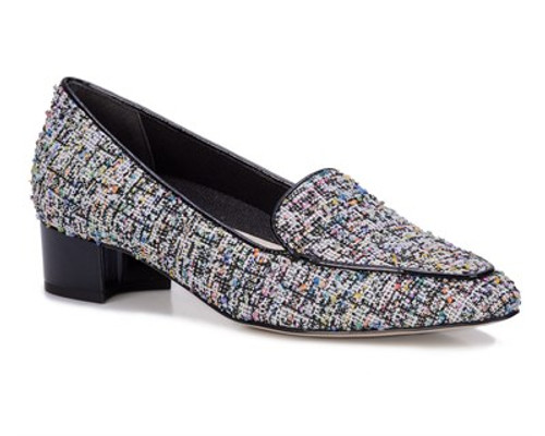 Ros Hommerson Honey  Boucle Fab/Blk Pat  75116-96