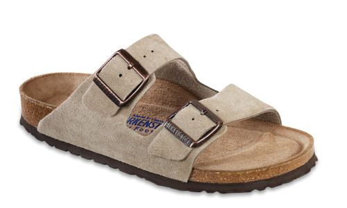 Birkenstock Arizona SFB Taupe Suede Nar