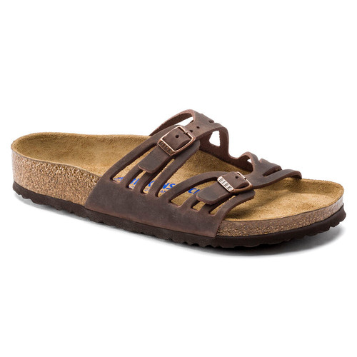 Birkenstock Granada Soft Footbed Oiled Leather Habana Nar