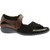 Naot Papaki Blk Velvet Nbk/Cinnamon Lth 11125-NAD