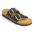 Naot Santa Barbara Soft Black Leather 7500-BA6