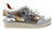 L'Amour Des Pieds Zeneta White/Silver/Gold Kid/Mesh