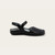 Naot Arataki Black Crinkle Patent 11124-B13