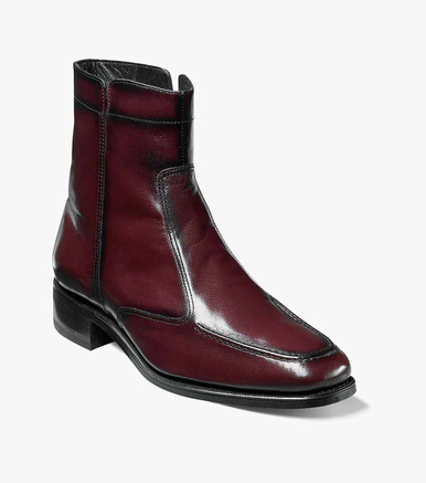 Florsheim Essex Moc Toe Zip Boot Dark Cherry 17074-18