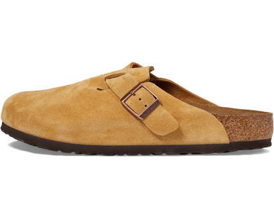 Birkenstock Boston Latte Cream Suede 1026164