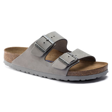 Birkenstock Arizona SFB Dove Grey Nub Reg