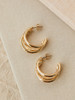 Jonesy Wood Beatrix Triple Hoop Earrings