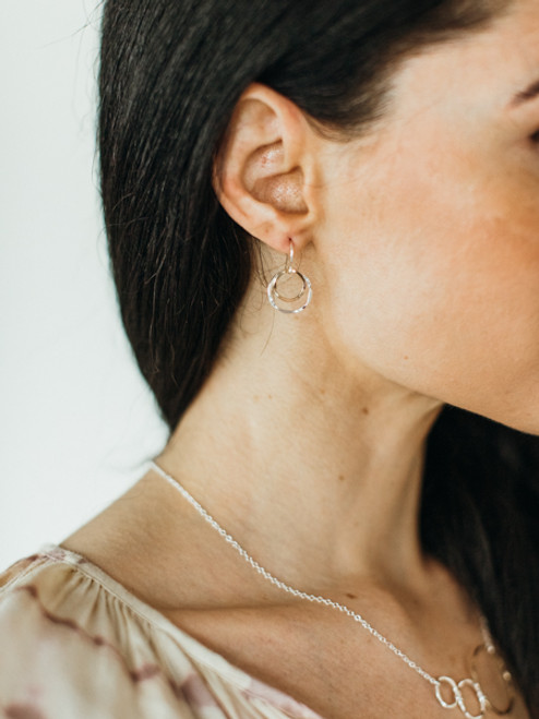 Veronica & Harold Katherine Double Hoop Earrings