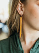 Daly Bird Georgia Leather Drop Earrings