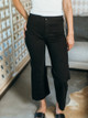 Prairie Underground Knack Straight Leg Cropped Pants in Black