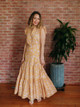 WVN. Starla Maxi Dress in Marigold Design