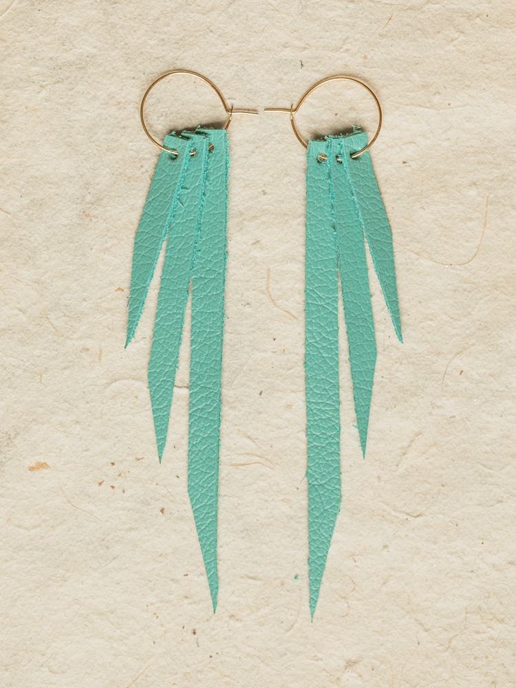 thumbnail image 2 of Punk Rock Leather Earrings - Baseball Pattern Drop Dangle Alloy Hook Style 2 of 13