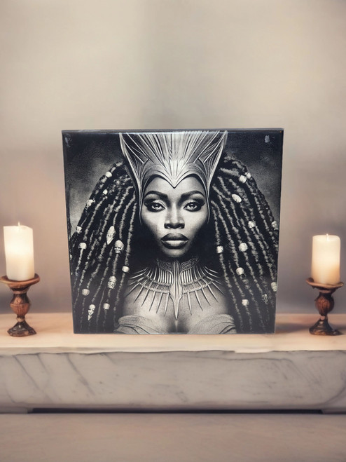 Custom Laser Engraved 6x6 Ceramic Tile Art Custom Laser Engraved 6x6 Ceramic Tile Art