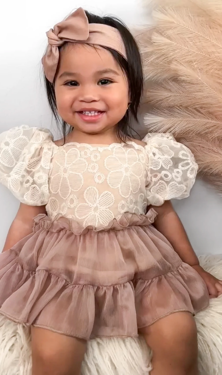 Vintage Daisy Romper Dress Hattie and the Wolf