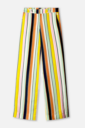 Pants - Paradise Stripes Linen