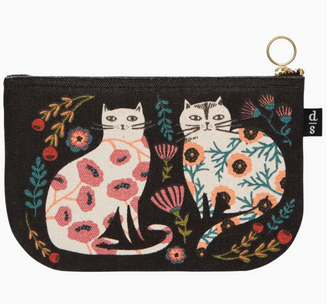 Catbloom Small Zipper Pouch