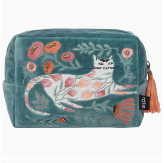 Catbloom Embr Pouch