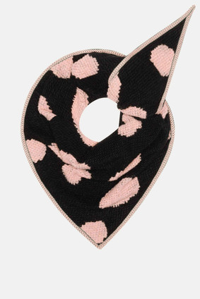 Shawl - Dots Noir