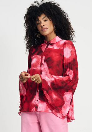 Blouse - Summer Bliss Red