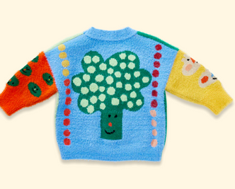 HN Knit Cardigan - Pocket Patch