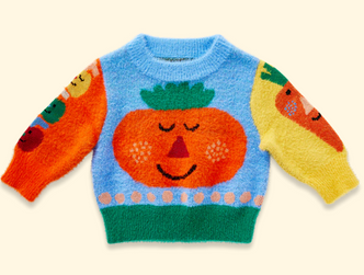 HN Knit Jumper - Pocket Patch