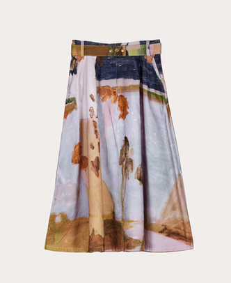 Aries Skirt - Night Herons