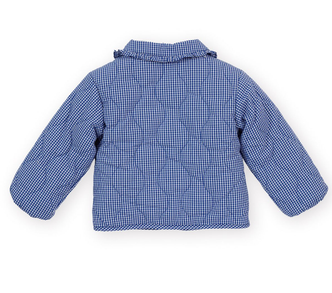 Wild Strawberry Gingham Coat