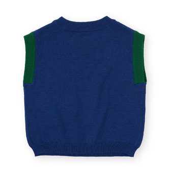 Jumbo Strawberry Knit Vest