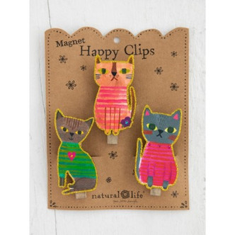 Magnet Happy Clip - Cat