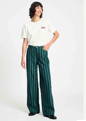 Jeans - Denim Striped