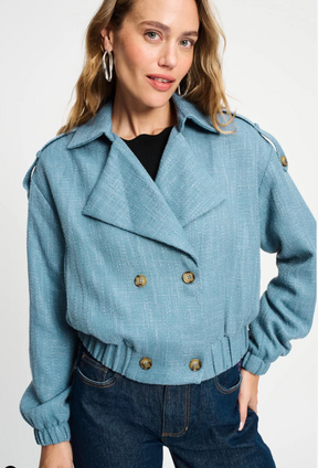 Jacket - Boucle Dawn Blue