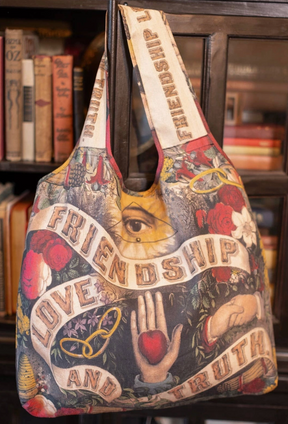 Linen Tote - Friendship, Love and Truth