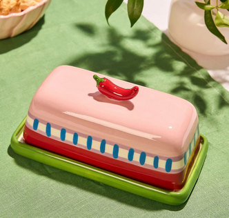 Hot Chilli Butter Dish