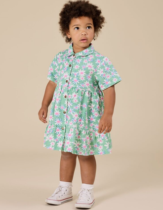 Monica Dress - Daisy Patch