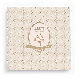 Cottage Garden Baby Memory Book