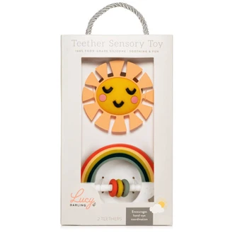 Little Rainbow Baby Teether Toy
