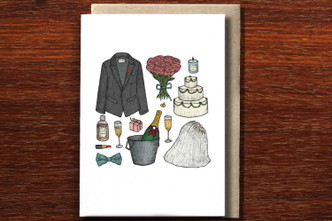 Wedding Keepsakes - Greeting Card