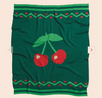 Tea Baby Cot Blanket