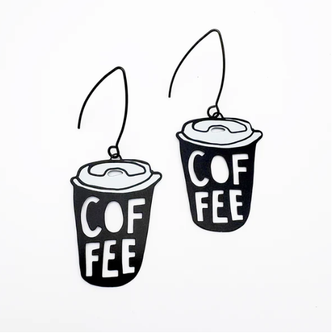 Midi Coffee Cup Earrings