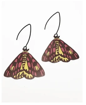 Midi Moth Earrings