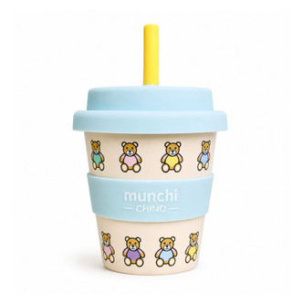 Beary Cute Babychino Cup (Blue) - Straw Included