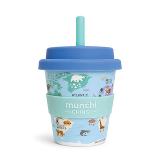 Little Explorer (Blue)  Babychino Cup - Straw Included
