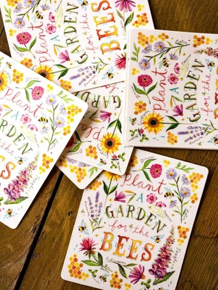 For The Bees - Matte Sticker