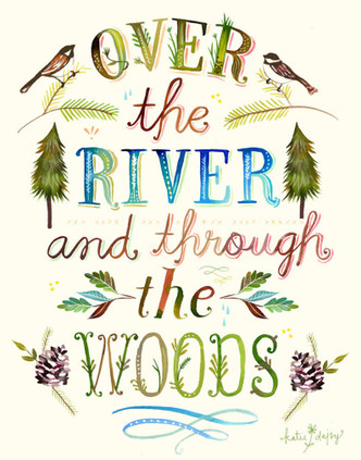 Over the River Print