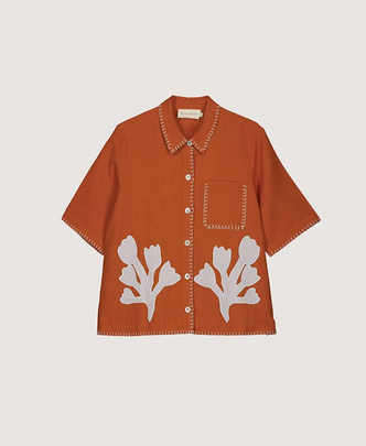 Summer Shirt - Blossom Applique