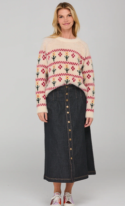 Bellerose Skirt - Midnight Denim